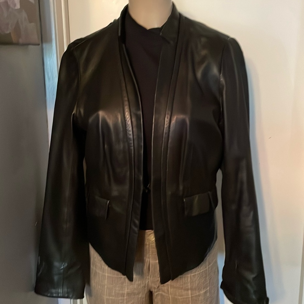 COPY - L) CK  leather Blazer!